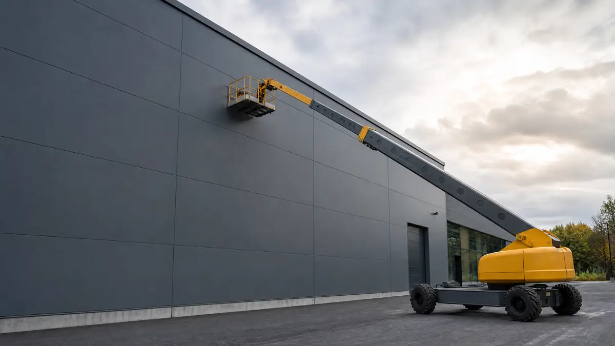 Telescopic Boom Lifts jobsite access in Dallas